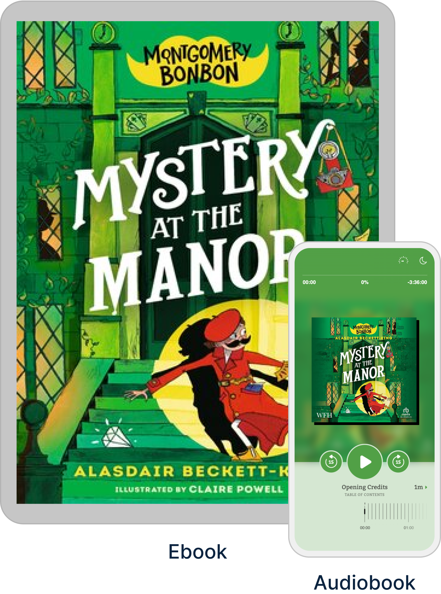 Montgomery Bonbon: Mystery at the Manor book cover