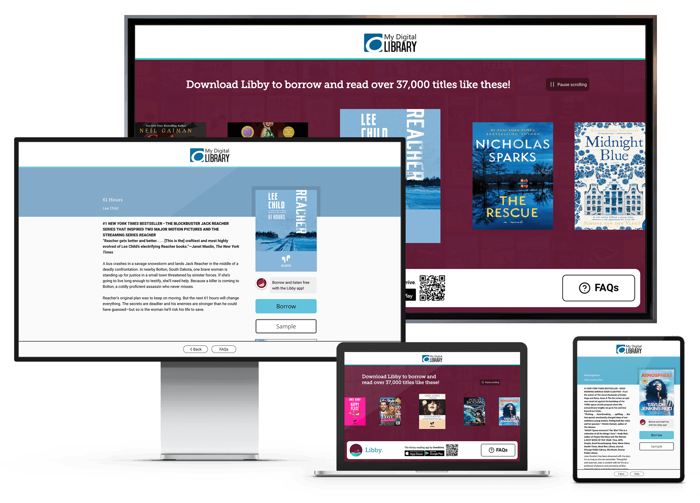 Library Libby showcase features images