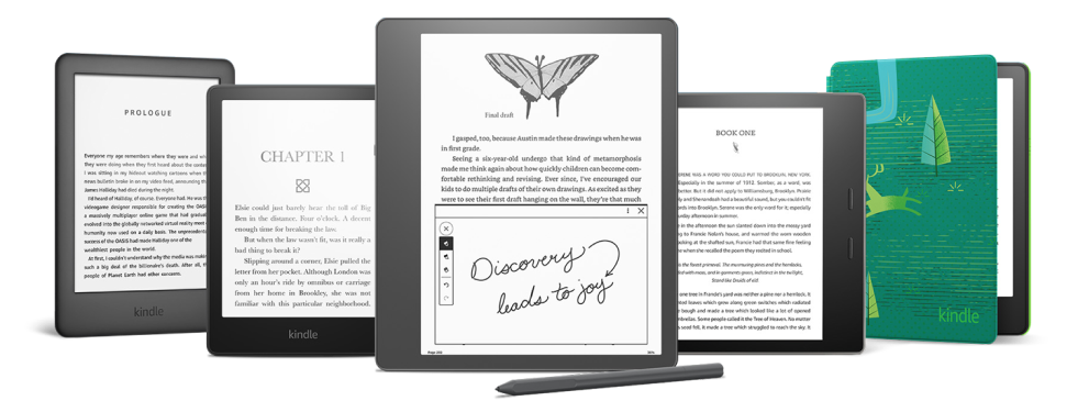 Kindle ereaders