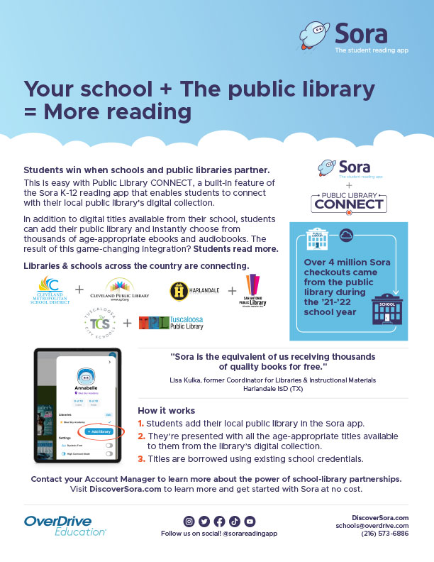 CONNECT with your public library
