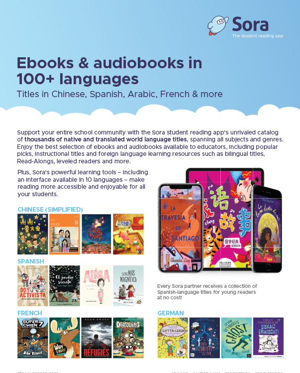 World language books for schools jacket cover