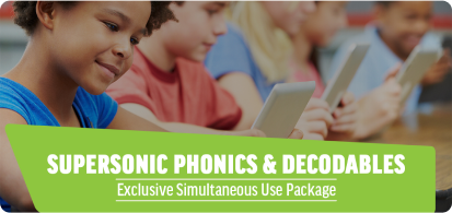 Supersonic Phonices and Decodables: Exclusive Simultaneous Use Package